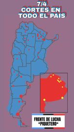 En reclamo del programa “Volver al Trabajo”, organizaciones sociales realizarán cortes de rutas