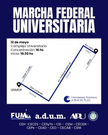 Cuarta Marcha Federal Universitaria: “Sin presupuesto no hay universidad”