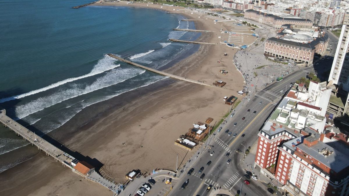 Mar del Plata: Postales de un invierno adelantado