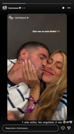 El romántico festejo de Tini Stoessel y Rodrigo de Paul
