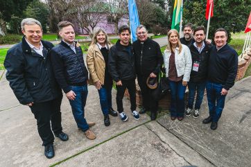 Multitudinario encuentro con varias tribus peronistas, Kicillof, la Iglesia y la Justicia