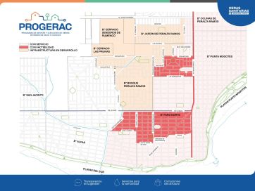 OSSE lanzó el PROGERAC para agilizar la extensión de las redes de agua y cloaca