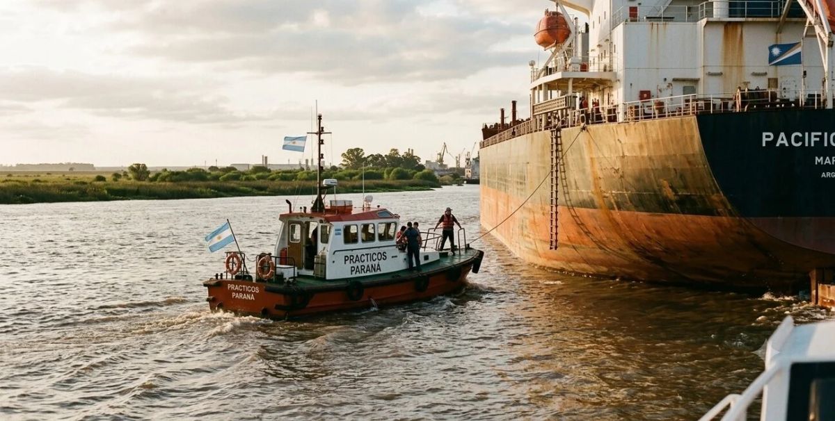 Puertos paralizados por una protesta contra un decreto de Sturzenegger