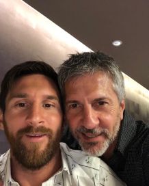 La galería de fotos familiares de Jorge Messi, el que marcó una forma de hacer fútbol