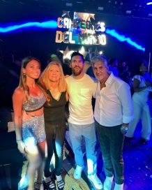 La galería de fotos familiares de Jorge Messi, el que marcó una forma de hacer fútbol