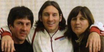 La galería de fotos familiares de Jorge Messi, el que marcó una forma de hacer fútbol