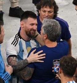 La galería de fotos familiares de Jorge Messi, el que marcó una forma de hacer fútbol