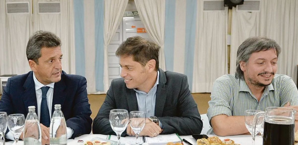 Kicillof, Máximo y Massa se juntaron y buscarán llegar a 2027 con paz y PASO