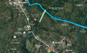 Humedal en peligro: polémica en Campana por emprendimiento junto a un parque nacional