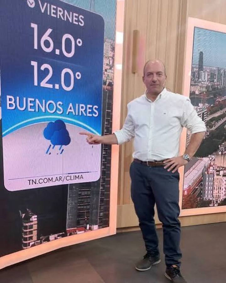 Murió a los 58 años el meteorólogo Fernando Confessore: qué le pasó