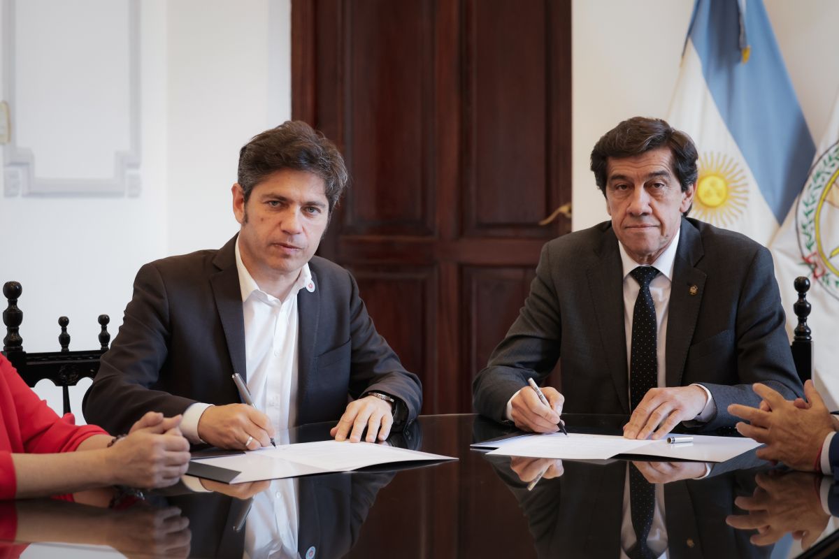 Kicillof sumó otra foto con un gobernador radical y busca ampliar su armado federal